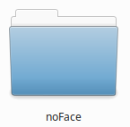 noFace フォルダ