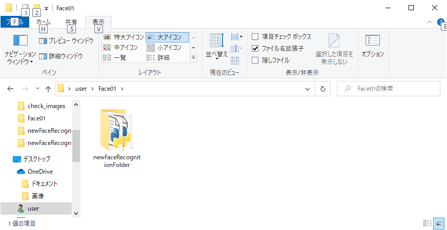newFaceRecognitionFolder