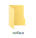 noFace フォルダ