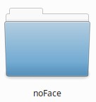 noFace フォルダ